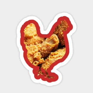 Fried chicken chicken Sticker